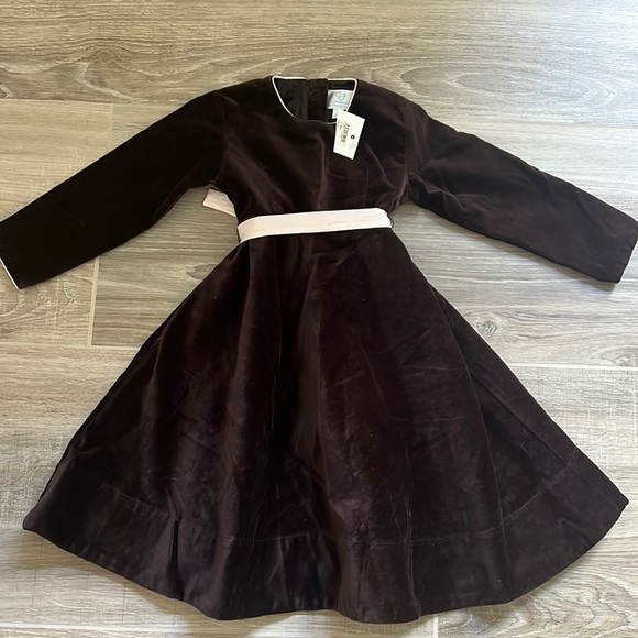 Carolina Zapf Other - NWT CZ Carolina Zapf Little Girls Velvet Dress Size 3T